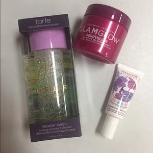GLAMGLOW Berry Glow Tarte Micellar SERAPHINE Lip